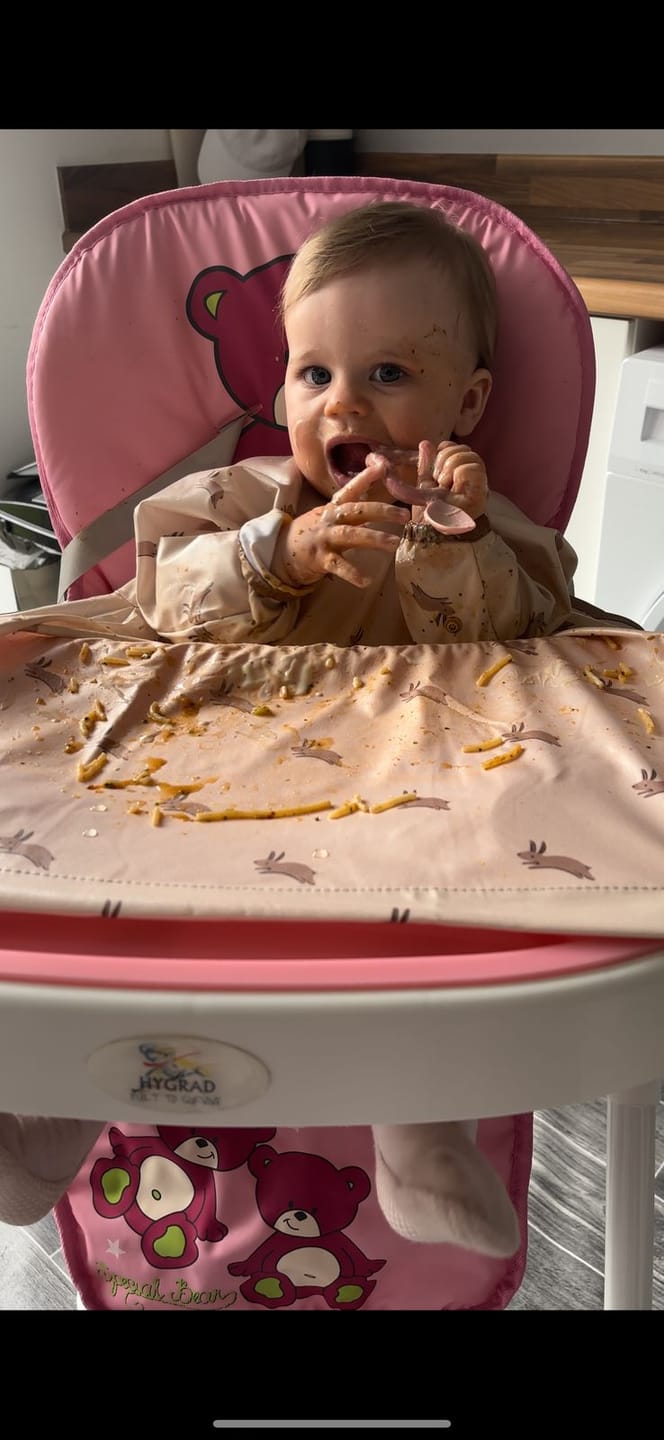 Customer photo review of Multi-stage baby spoon and dipper - Dippit™ (two-pack)
