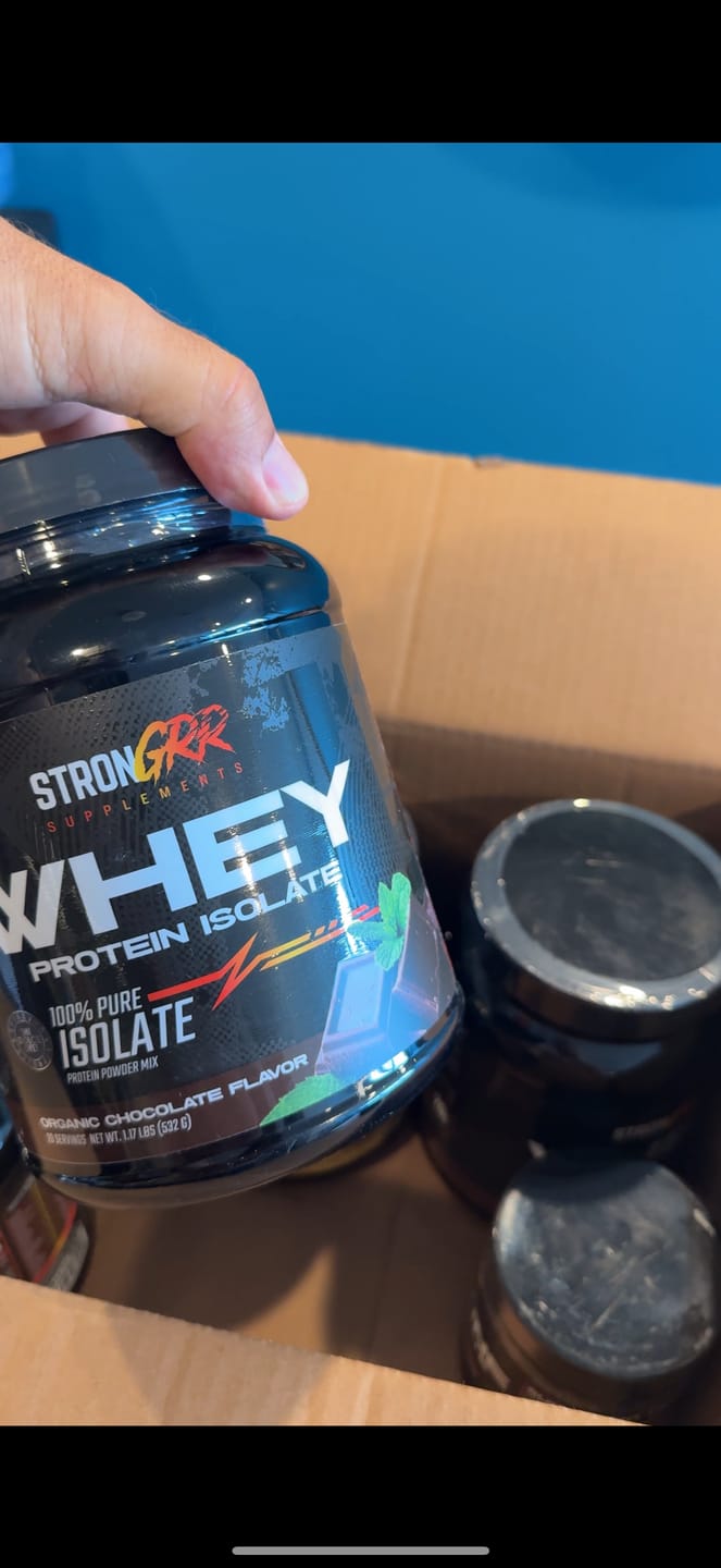 Customer photo review of Whey Protein