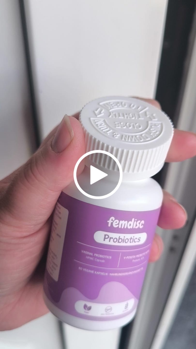 Customer video review of femdisc vaginal Probiotics