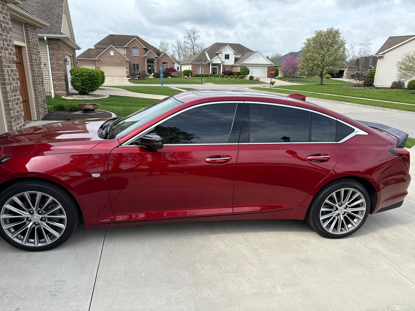 Customer photo review of 2020-24 Cadillac CT5 Carbon Fiber Mirror Covers