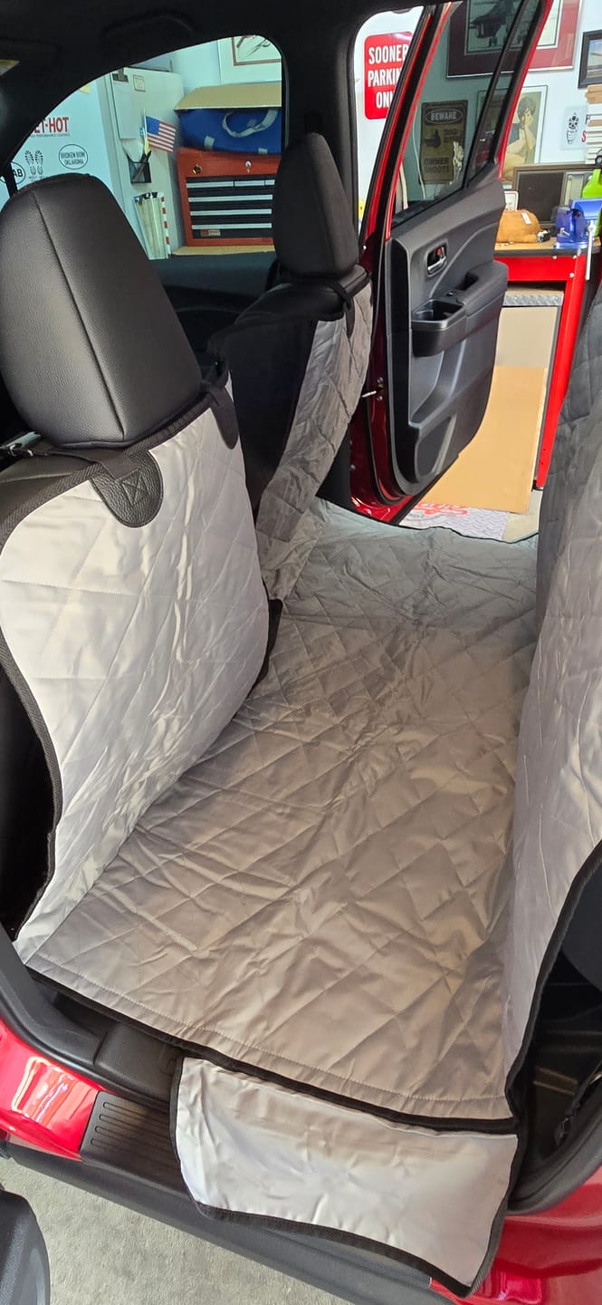 Customer photo review of Floor Hammock for Crew Cab Trucks - Passenger Side