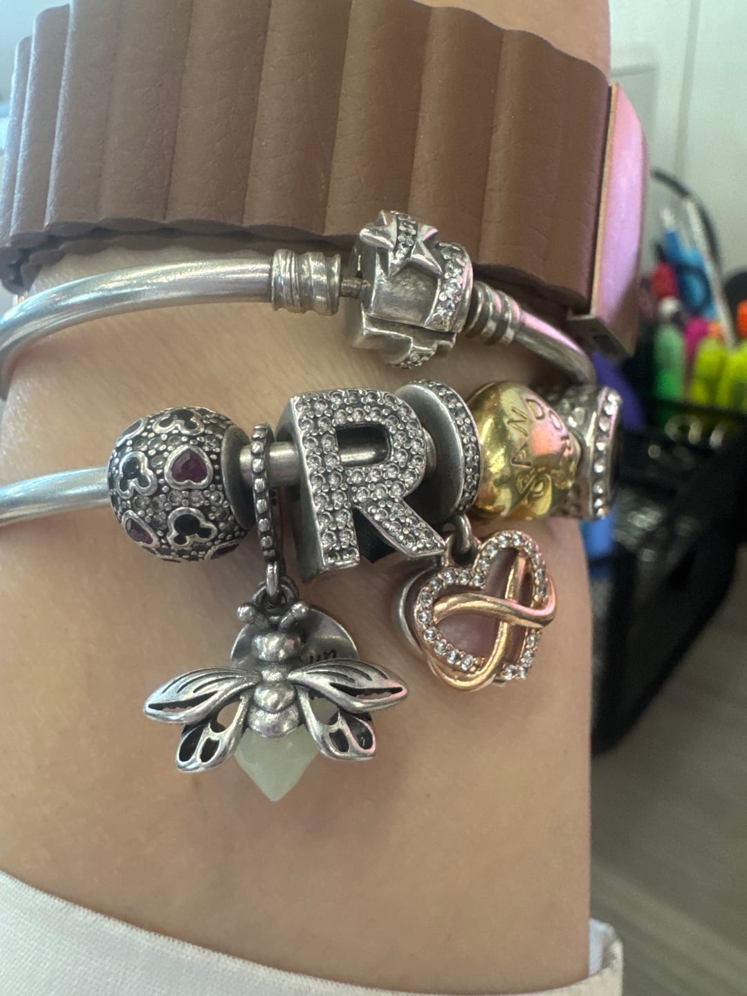Customer photo review of Charm Letras del Alfabeto