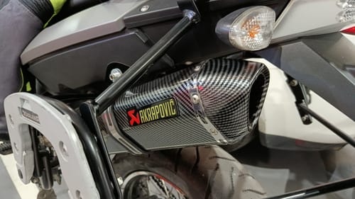 Customer photo review of Tramo Final Slip-On BMW F 800 GS (2008-2017)