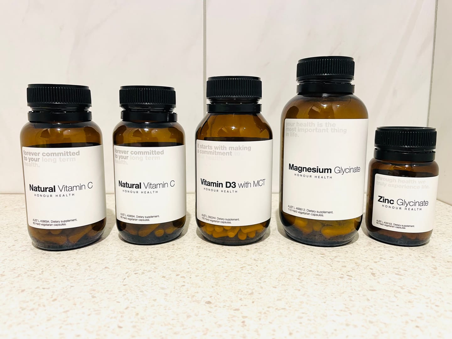 Customer photo review of Natural Vitamin C - 60 Capsules