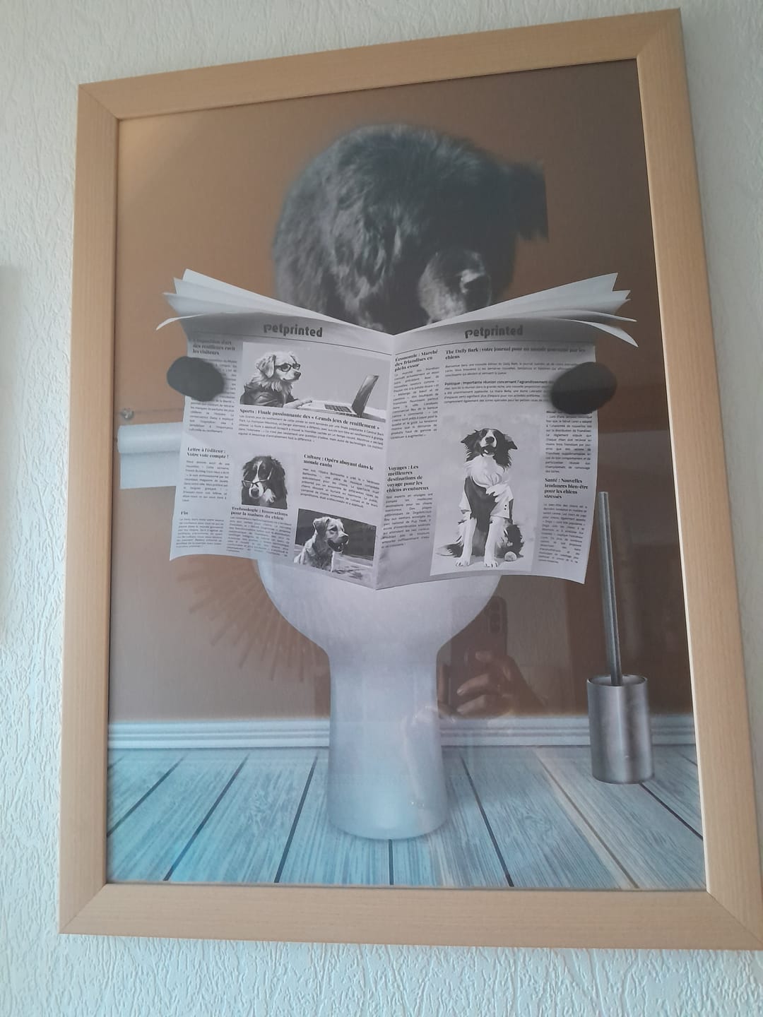 Customer photo review of Session privée - Poster personnalisé