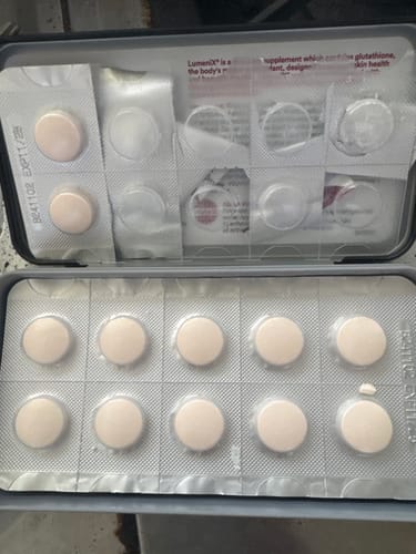 Customer photo review of LumeniX 高濃度グルタチオン 100mg