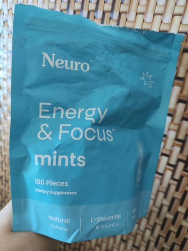 Customer photo review of Energy & Focus Mints