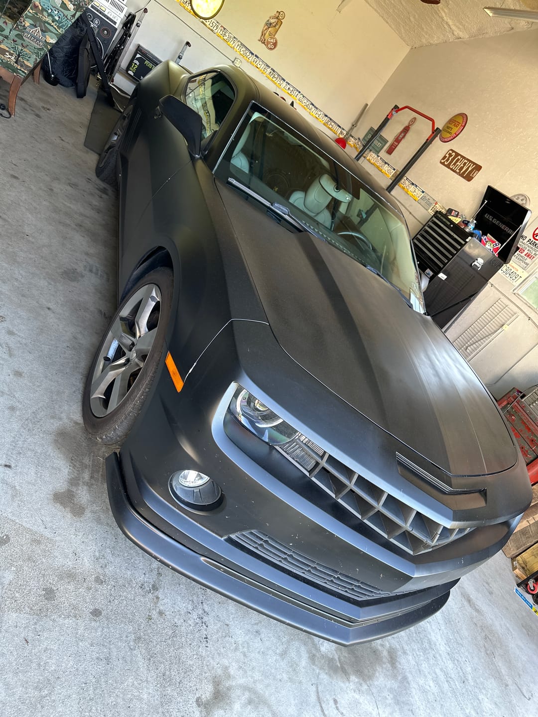 Customer photo review of 2010-13 Camaro ZL1 Front Bumper Lip Splitter