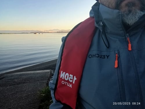 Customer photo review of Chaqueta outdoor Yelcho® WR 10.000 mm GRIS