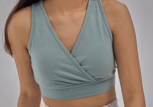 Customer photo review of Chloe Dream Love Organic Bra