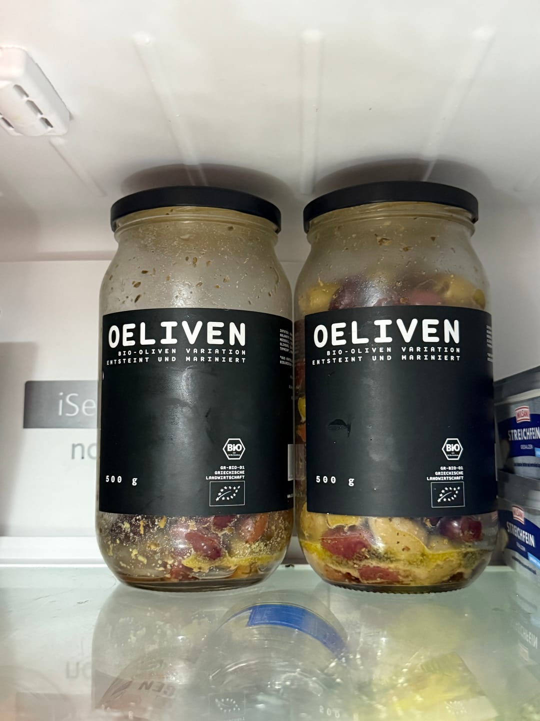 Customer photo review of OELiven Mix-Variation 500 g - Gemischte Bio Oliven mit Kräutern