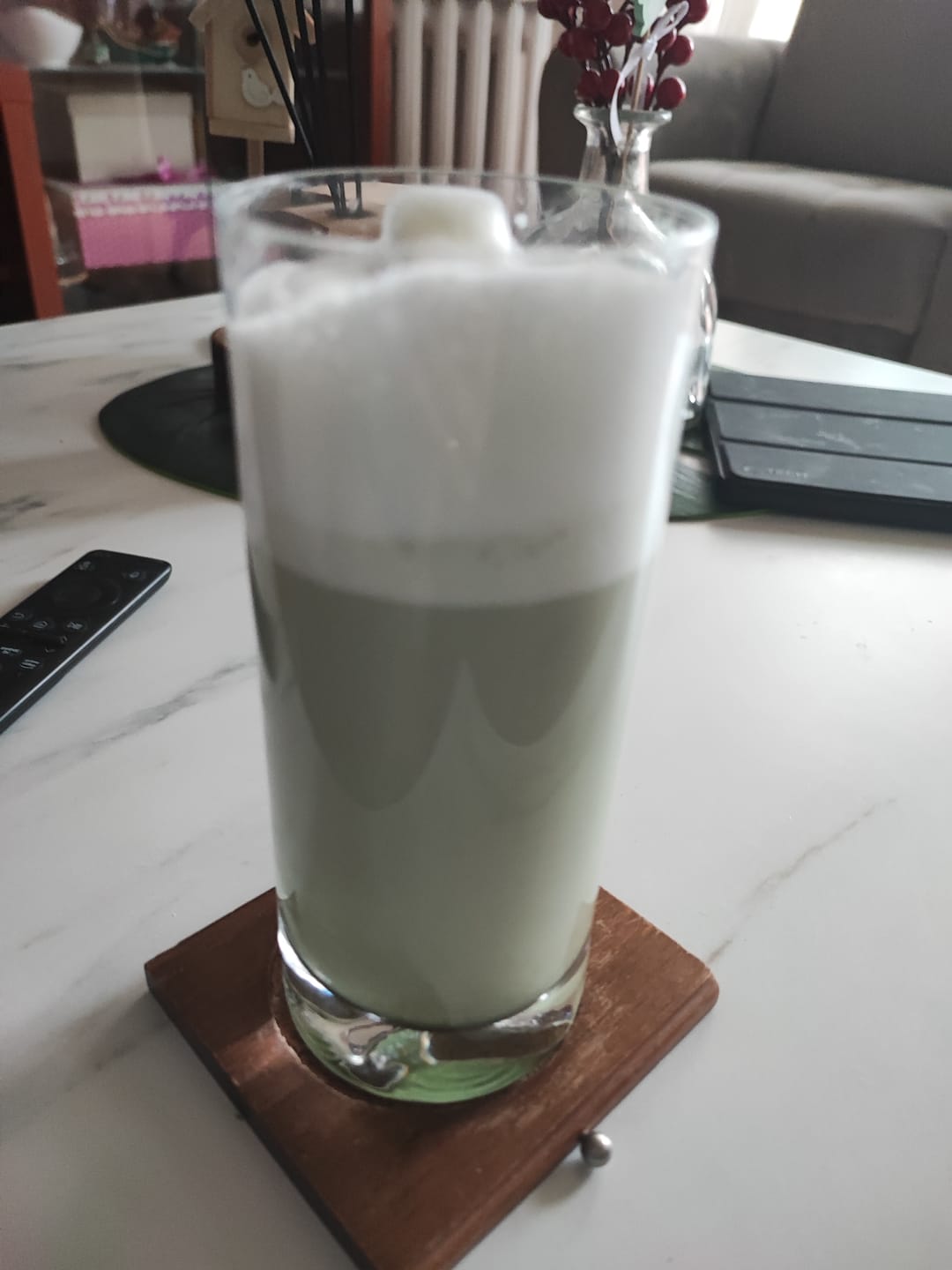 Customer photo review of Braškinė matcha