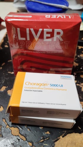 Customer photo review of Choragon | Gonadotropina coriónica humana (HCG) 5,000ui