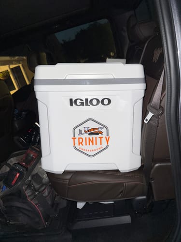 Customer photo review of Latitude Marine | 30 qt