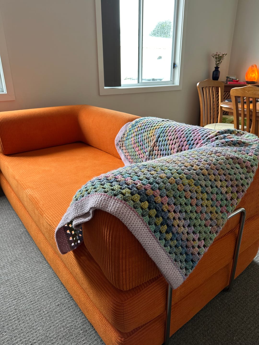 Customer photo review of Nova Sofa Bed-Orange