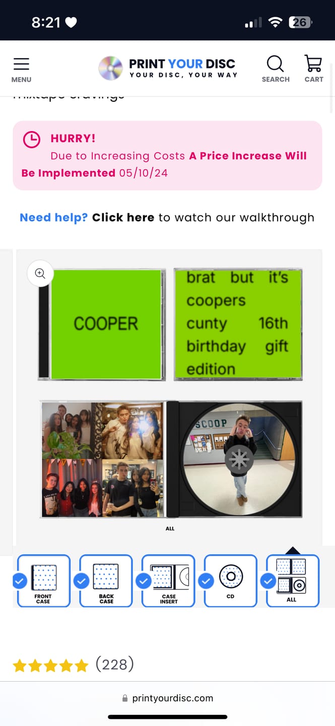 Customer photo review of Shipping Protection