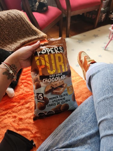 Customer photo review of Puri Popers Chocolate Familiar 180gr.