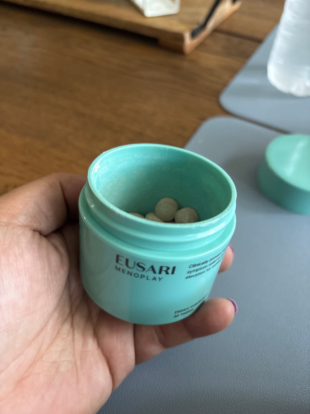Customer photo review of Menoplay: Menopause Supplement