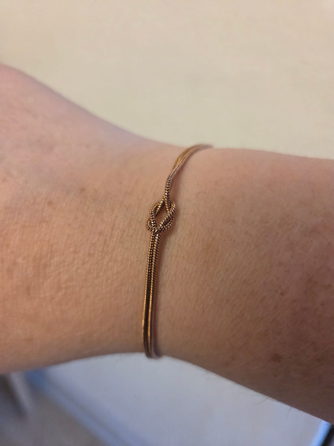 Customer photo review of Liebesknoten Designarmband