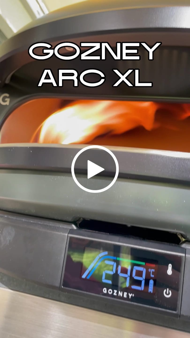 Customer video review of Gozney Arc XL Black Gas Pizzaofen (Limited Edition)