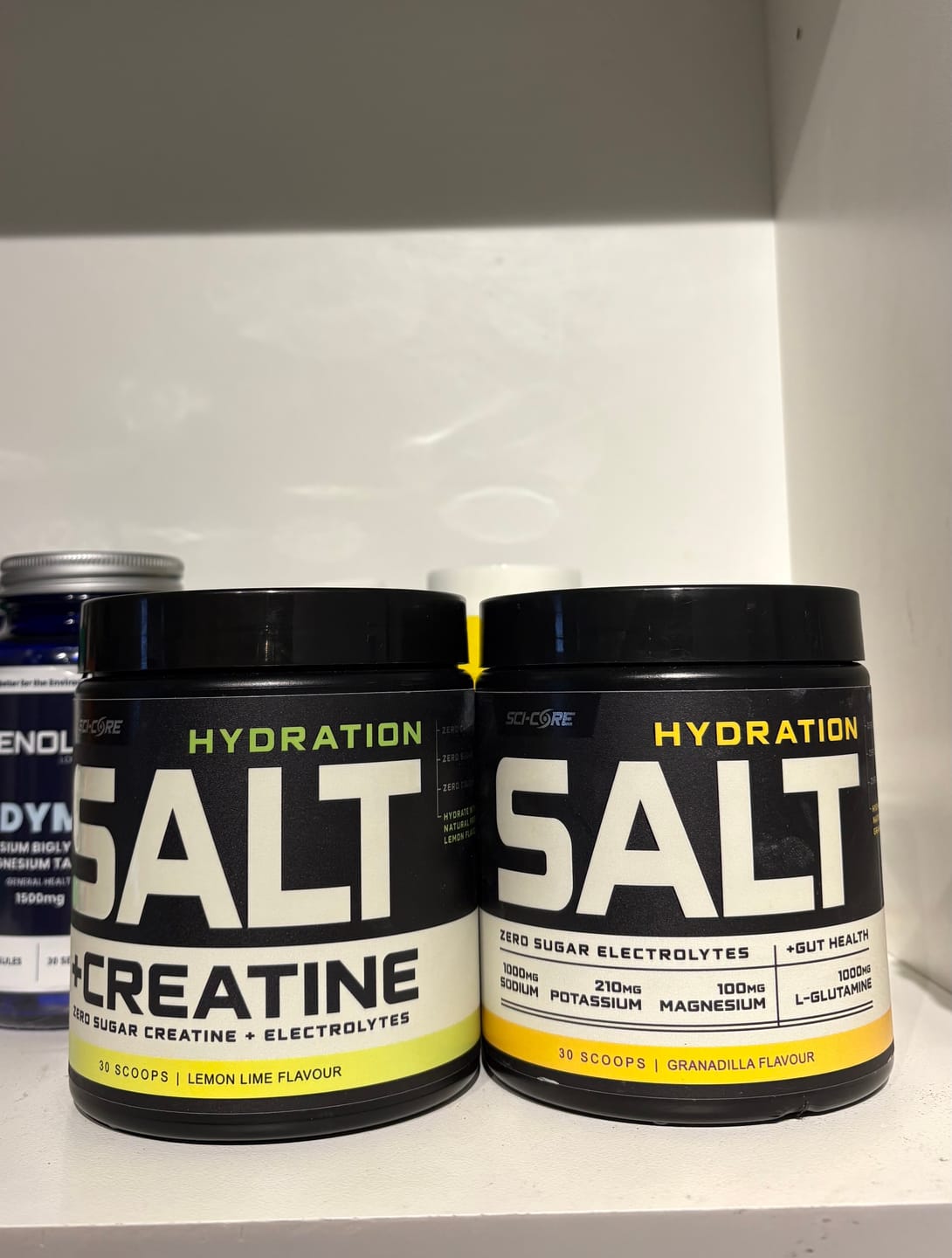 Customer photo review of HYDRATION SALT + CREATINE