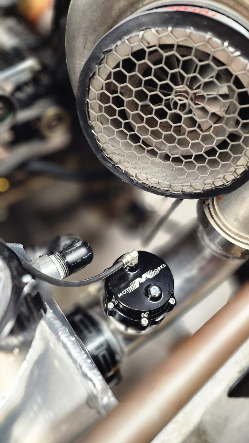 Customer photo review of Motion Raceworks 60mm ICON Series Blow Off Valve BOV