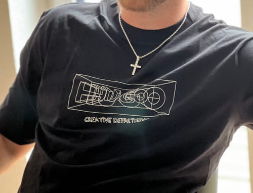 Customer photo review of CROSS PIECE PENDANT.