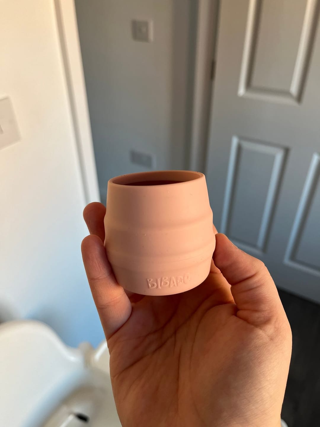 Customer photo review of Sippit™ Silicone Open Training Cup Two-pack