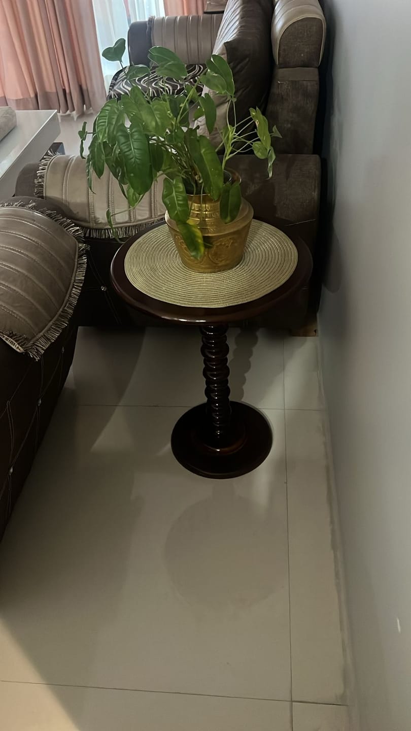 Customer photo review of Wooden Side Table for Living Room Coffee End Table