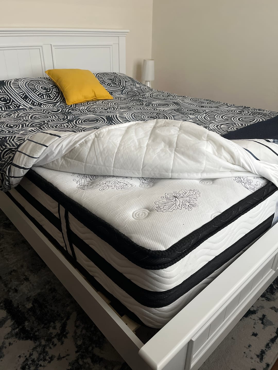 Customer photo review of 35cm Medium Firm Pocket Spring Mattress