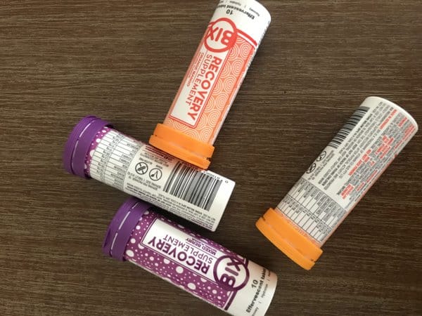 Customer photo review of Bix Daily Recovery Supplement