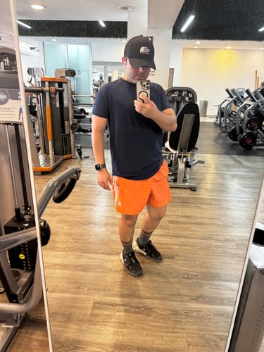 Customer photo review of Artial Performance Tee - Navy Blue