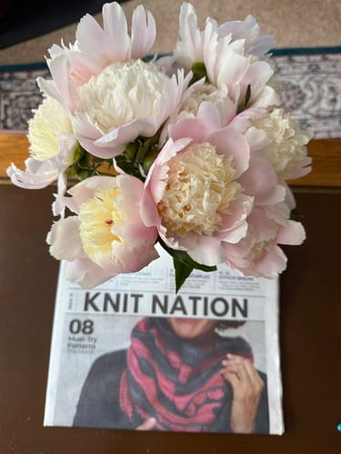 Customer photo review of Knit Nation • 1-Issue-a-Month Subscription