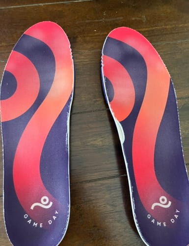 Customer photo review of Move Game Day Performance Insoles