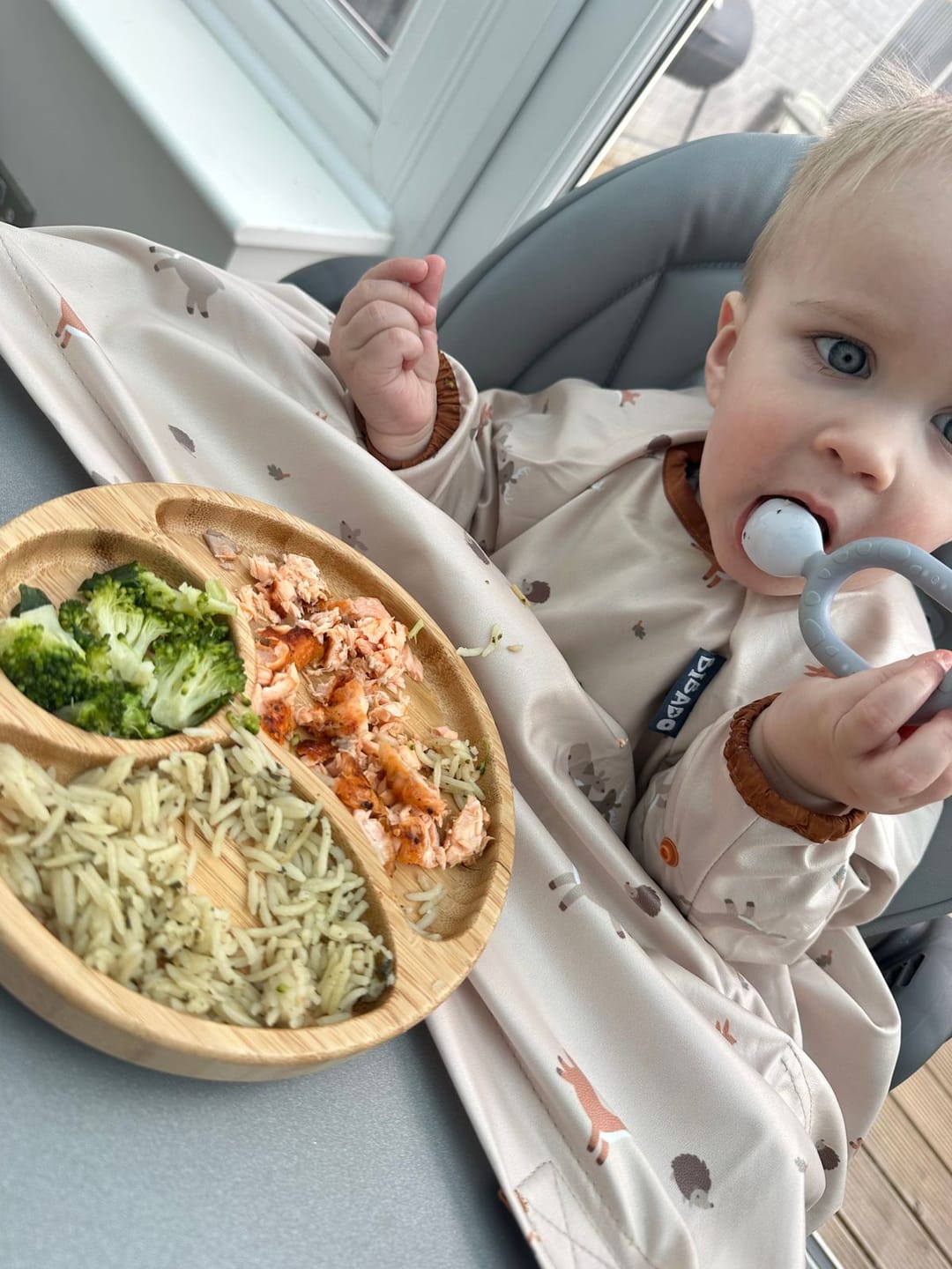 Customer photo review of Multi-stage baby spoon and dipper - Dippit™ (two-pack)