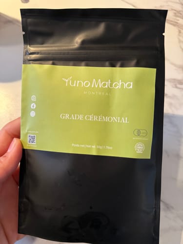 Customer photo review of Matcha Premium