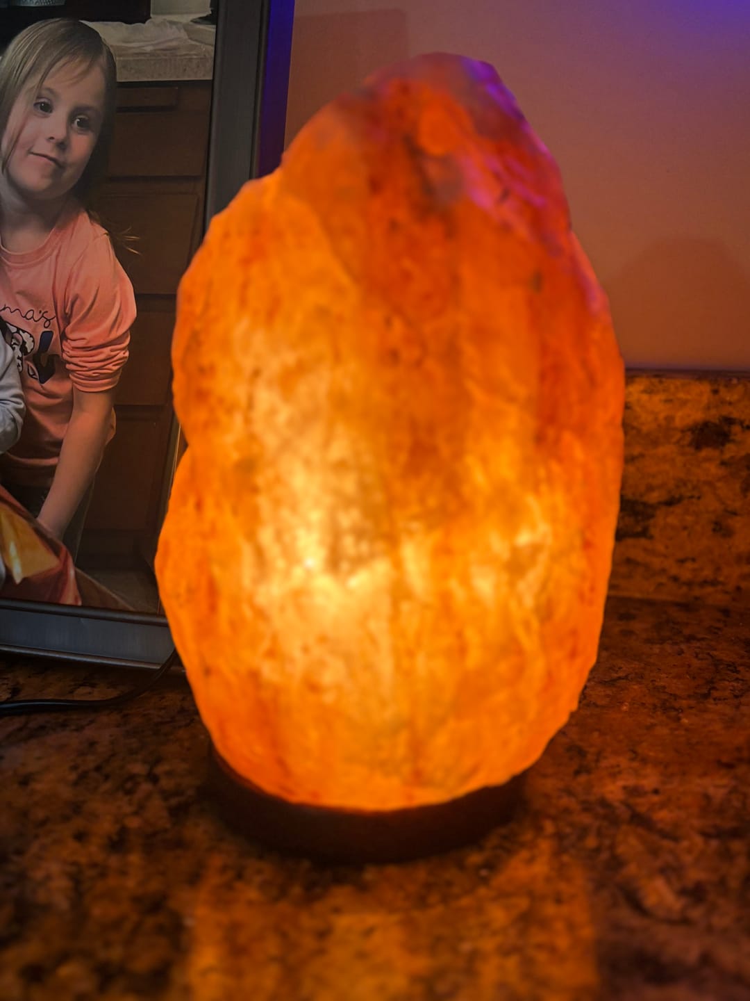 Customer photo review of Original Himalayan Salt Lamp (Medium)
