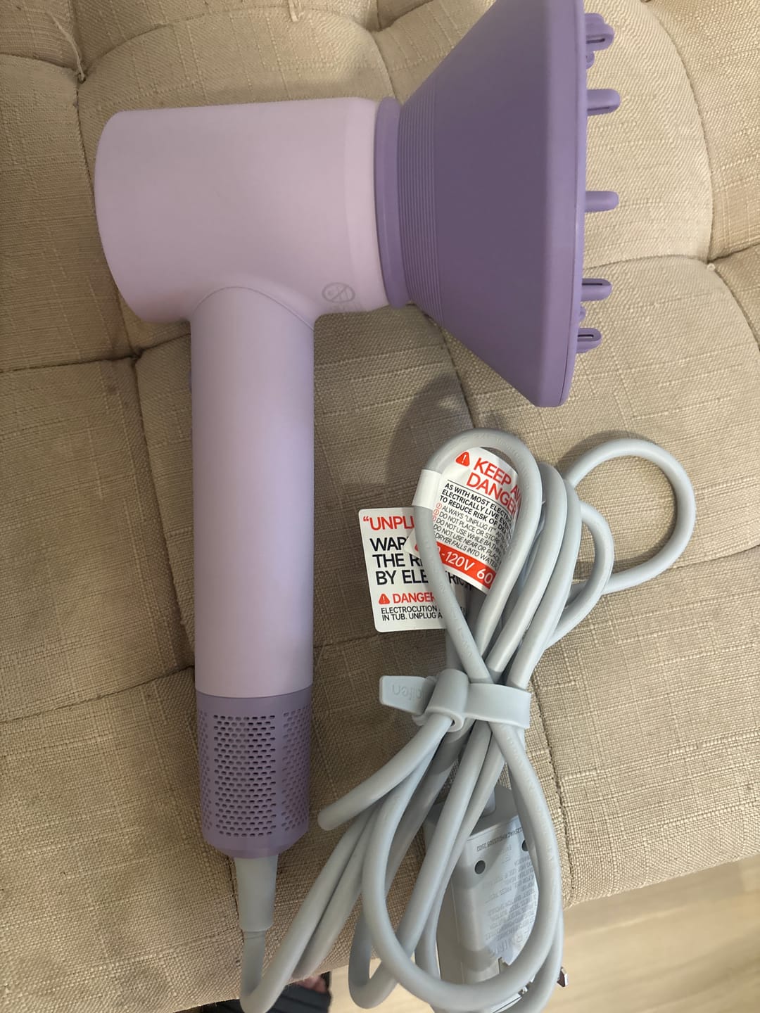 Customer photo review of Laifen SE · High-speed hair dryer