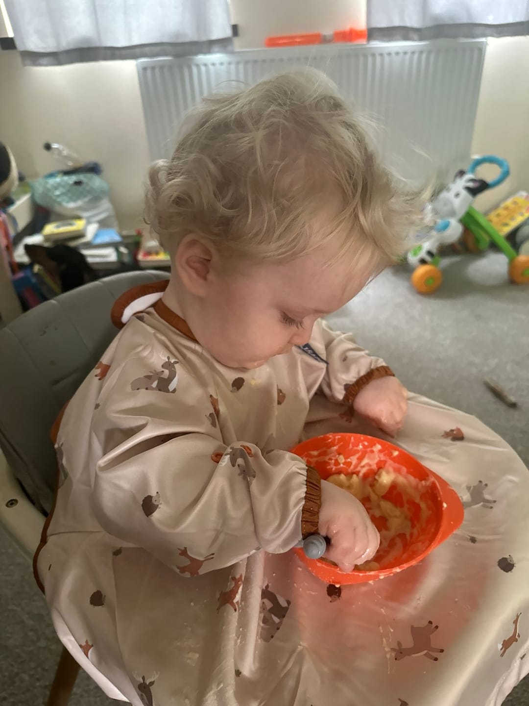 Customer photo review of Multi-stage baby spoon and dipper - Dippit™ (two-pack)