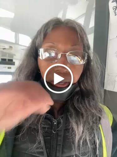 Customer video review of Luvwin Salt & Pepper Gray Beginner Friendly Glueless Straight Wig 100% Human Hair