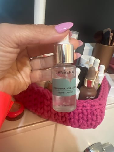 Customer photo review of Hyaluronsäure Serum