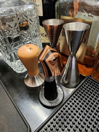 Customer photo review of Wooden Clump Crusher - WDT Distribution Tool for Fluffy Espresso Puck
