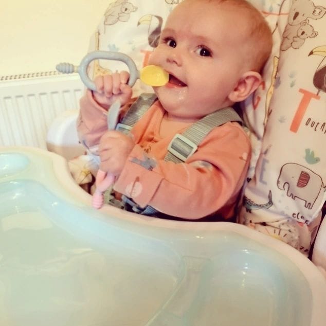 Customer photo review of Multi-stage baby spoon and dipper - Dippit™ (two-pack)