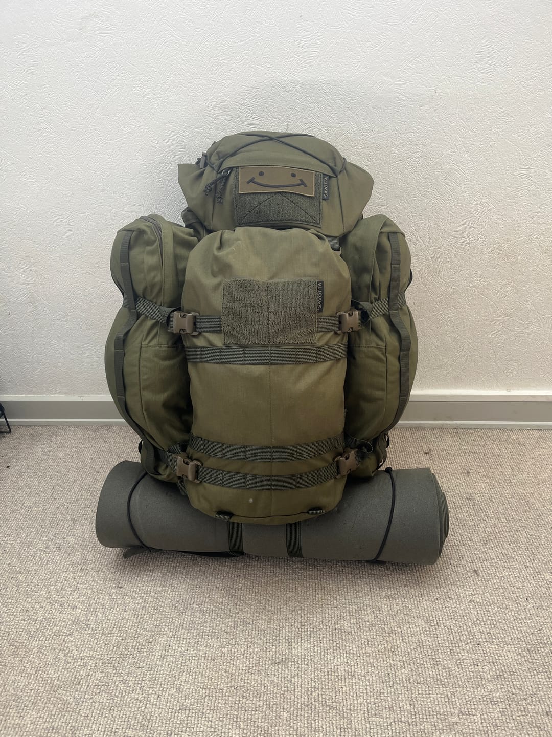 Customer photo review of Kantamus 40L backpack