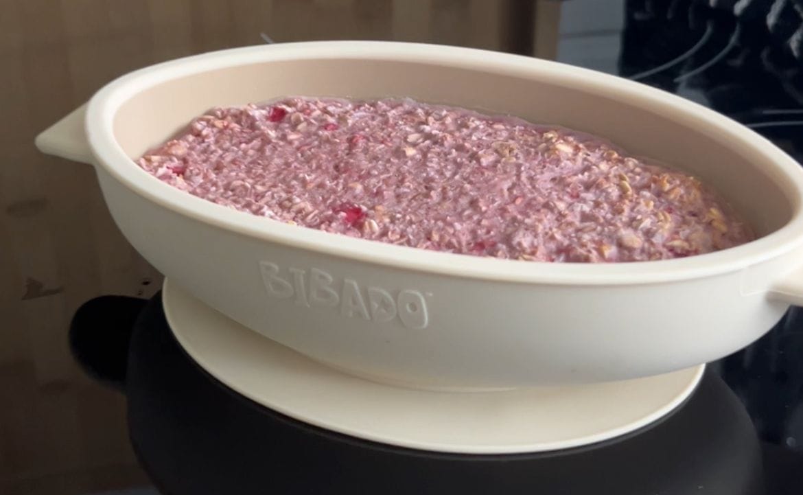 Customer photo review of Silicone Suction Bowl
