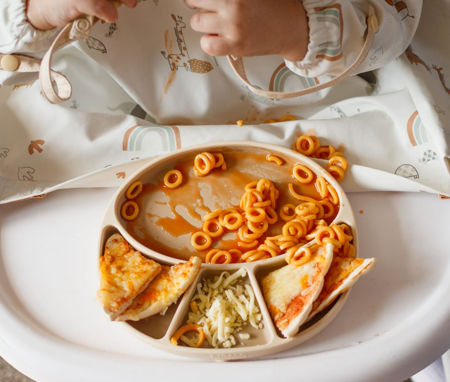 Customer photo review of Silicone Suction Divider Plate