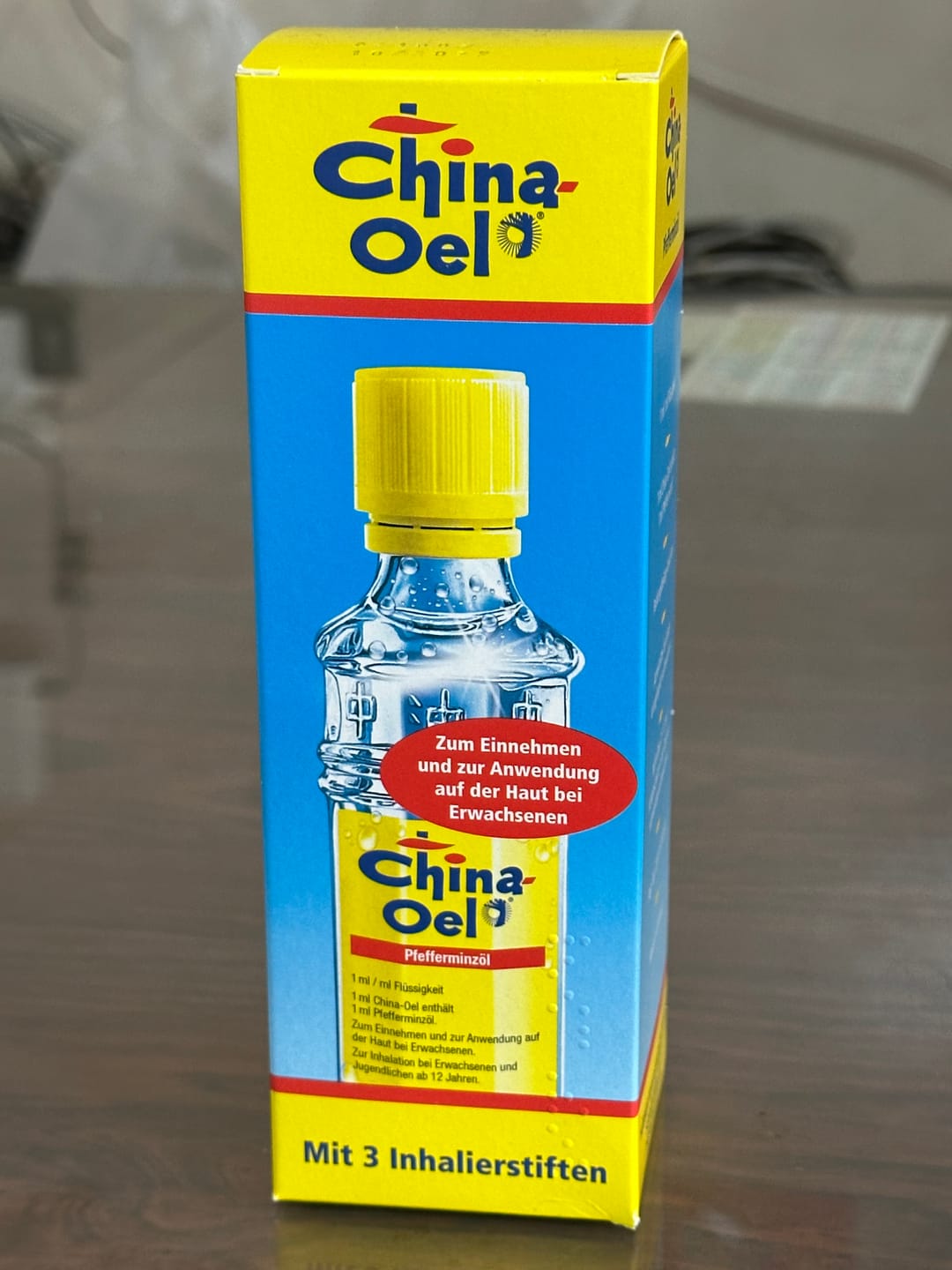 Customer photo review of 德國百靈油 China Oel (100ml | 25ml | 10ml)