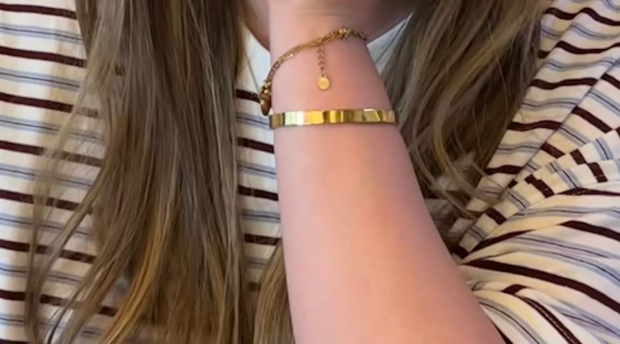 Customer photo review of Liana Armreif | 18K vergoldet