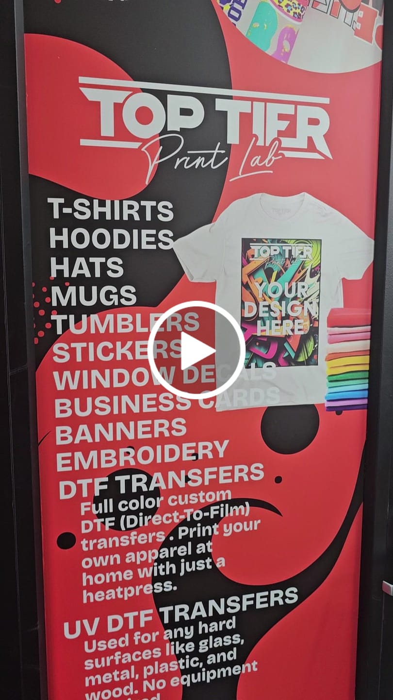 Customer video review of DTF Build a Gang Sheet