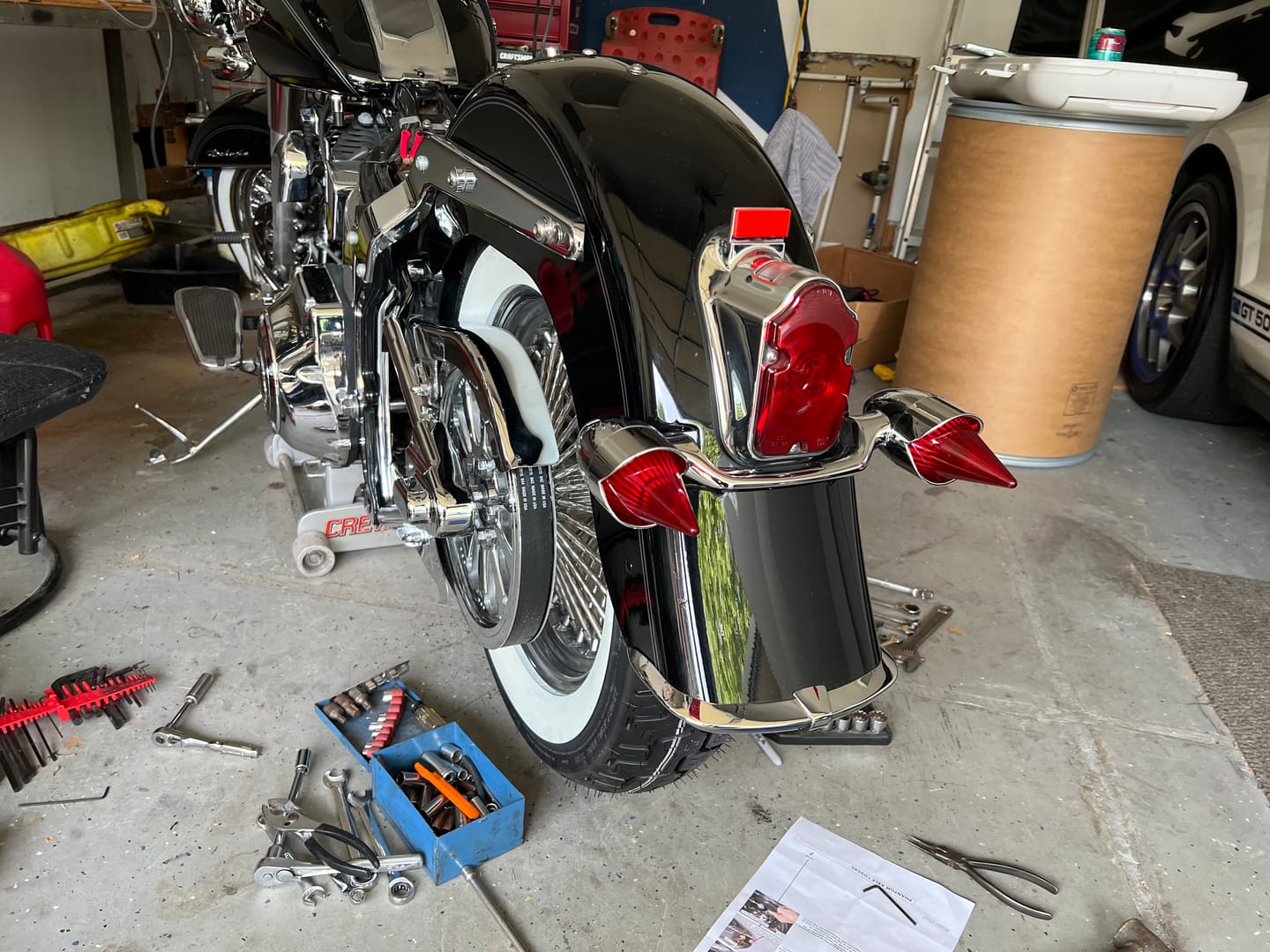 Customer photo review of Harley Davidson Turn Signal Lenses - Clip in Style